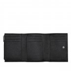 Geldbörse Roseau HFP-30021 Noir, Farbe: schwarz, Marke: Longchamp, EAN: 3597922721450, Abmessungen in cm: 12x9.5x2, Bild 3 von 3