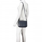 Umhängetasche Le Foulonné S Navy, Farbe: blau/petrol, Marke: Longchamp, EAN: 3597922211371, Abmessungen in cm: 24x18x8, Bild 4 von 6