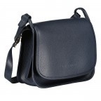 Umhängetasche Le Foulonné S Navy, Farbe: blau/petrol, Marke: Longchamp, EAN: 3597922211371, Abmessungen in cm: 24x18x8, Bild 2 von 6