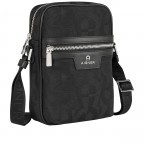 Umhängetasche Alessandro XS Black, Farbe: schwarz, Marke: AIGNER, EAN: 4055539548550, Abmessungen in cm: 15.5x22.5x7.5, Bild 2 von 5