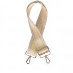 Schulterriemen Two Tone mit Silberfittings Beige, Farbe: beige, Marke: Hausfelder Manufaktur, EAN: 4065646021747, Bild 1 von 2