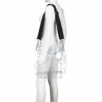 Schulterriemen Zickzack Silberkarabiner Grau, Farbe: grau, Marke: Hausfelder Manufaktur, EAN: 4065646021815, Bild 2 von 2