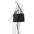 Handtasche Bel Tote Bag Black, Farbe: schwarz, Marke: HUGO, EAN: 4063545775891, Abmessungen in cm: 37x26x14, Bild 4 von 6