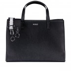 Handtasche Bel Tote Bag Black, Farbe: schwarz, Marke: HUGO, EAN: 4063545775891, Abmessungen in cm: 37x26x14, Bild 1 von 6