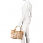 Handtasche Bunt, Farbe: bunt, Marke: Hausfelder Manufaktur, EAN: 4065646021839, Abmessungen in cm: 28x22x14, Bild 4 von 7