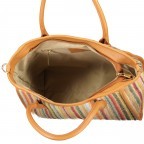 Handtasche Bunt, Farbe: bunt, Marke: Hausfelder Manufaktur, EAN: 4065646021839, Abmessungen in cm: 28x22x14, Bild 7 von 7