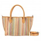 Handtasche Bunt, Farbe: bunt, Marke: Hausfelder Manufaktur, EAN: 4065646021839, Abmessungen in cm: 28x22x14, Bild 1 von 7