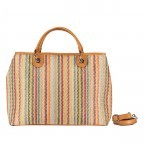 Handtasche Bunt, Farbe: bunt, Marke: Hausfelder Manufaktur, EAN: 4065646021846, Abmessungen in cm: 34.5x26.5x10.5, Bild 1 von 7