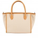 Handtasche Beige, Farbe: beige, Marke: Hausfelder Manufaktur, Abmessungen in cm: 28x22x14, Bild 3 von 7