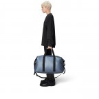 Reisetasche Hilo Weekend Bag Bay, Farbe: blau/petrol, Marke: Rains, EAN: 5711747578183, Abmessungen in cm: 52x27x26, Bild 3 von 5