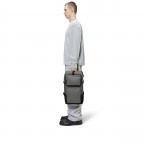 Rucksack Trail Cargo Backpack mit Laptopfach 13 Zoll Grey, Farbe: grau, Marke: Rains, EAN: 5711747571085, Abmessungen in cm: 26x45x12, Bild 3 von 5