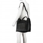 Handtasche Shearling Casharel Raquel Big mit Wendefunktion Black, Farbe: schwarz, Marke: Abro, EAN: 4067278430096, Abmessungen in cm: 45x35x22, Bild 5 von 8