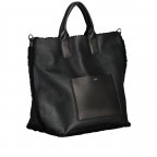 Handtasche Shearling Casharel Raquel Big mit Wendefunktion Black, Farbe: schwarz, Marke: Abro, EAN: 4067278430096, Abmessungen in cm: 45x35x22, Bild 2 von 8
