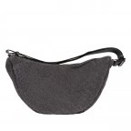 Beuteltasche Shearling By my Side big Dark Grey, Farbe: grau, Marke: Abro, EAN: 4067278617763, Abmessungen in cm: 39x20x11, Bild 3 von 6