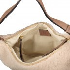 Beuteltasche Shearling By my Side big Beige, Farbe: beige, Marke: Abro, EAN: 4067278617800, Abmessungen in cm: 39x20x11, Bild 6 von 6