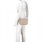 Umhängetasche Willow Crossbody Taupe, Farbe: taupe/khaki, Marke: Abro, EAN: 4067278435831, Abmessungen in cm: 24x16x8, Bild 5 von 6