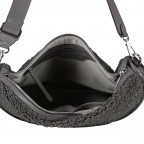 Beuteltasche Willow Crossbody Bag Dark Grey, Farbe: grau, Marke: Abro, EAN: 4067278435329, Abmessungen in cm: 42x20x12, Bild 6 von 6