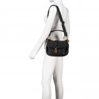 Satteltasche Dalia Star Black Gold, Farbe: schwarz, Marke: Abro, EAN: 4067278418551, Abmessungen in cm: 24x17.5x13, Bild 6 von 8