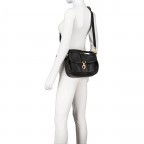 Satteltasche Dalia Star Black Gold, Farbe: schwarz, Marke: Abro, EAN: 4067278418551, Abmessungen in cm: 24x17.5x13, Bild 7 von 8