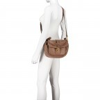Satteltasche Dalia Star Camel, Farbe: cognac, Marke: Abro, EAN: 4067278418650, Abmessungen in cm: 24x17.5x13, Bild 7 von 8