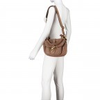 Satteltasche Dalia Star Camel, Farbe: cognac, Marke: Abro, EAN: 4067278418650, Abmessungen in cm: 24x17.5x13, Bild 6 von 8
