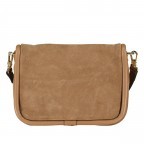 Umhängetasche Willow Crossbody Bag Suede Camel, Farbe: cognac, Marke: Abro, EAN: 4067278420868, Abmessungen in cm: 22x16.5x7.5, Bild 3 von 6