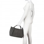 Handtasche Willow Shopper small Suede Dark Grey, Farbe: grau, Marke: Abro, EAN: 4067278435572, Abmessungen in cm: 36x24x15, Bild 4 von 7