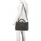 Handtasche Willow Shopper small Suede Dark Grey, Farbe: grau, Marke: Abro, EAN: 4067278435572, Abmessungen in cm: 36x24x15, Bild 5 von 7