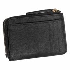 Geldbörse Alyce Zip Coin Holder Black, Farbe: schwarz, Marke: BOSS, EAN: 4063544845397, Abmessungen in cm: 13x8.5x1.5, Bild 4 von 5
