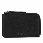 Geldbörse Alyce Zip Coin Holder Black, Farbe: schwarz, Marke: BOSS, EAN: 4063544845397, Abmessungen in cm: 13x8.5x1.5, Bild 1 von 5