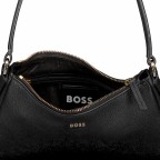 Tasche Alyce Hobo S Black, Farbe: schwarz, Marke: BOSS, EAN: 4063545101959, Abmessungen in cm: 25.5x14.5x6.5, Bild 6 von 6