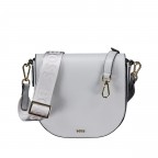 Umhängetasche Alyce Flap Xbody Light Pastel Grey, Farbe: grau, Marke: BOSS, EAN: 4063544844192, Abmessungen in cm: 23x19x9, Bild 1 von 7