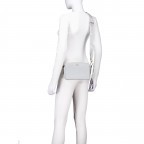 Umhängetasche Alyce Crossbody Light Pastel Grey, Farbe: grau, Marke: Boss, EAN: 4063544844345, Abmessungen in cm: 21x14x7, Bild 6 von 7