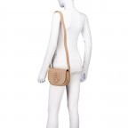 Umhängetasche Anett Saddle Bag S Medium Beige, Farbe: beige, Marke: BOSS, EAN: 4063545807110, Abmessungen in cm: 21x15.5x6.5, Bild 4 von 6