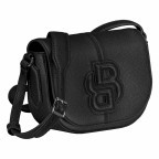 Umhängetasche Anett Saddle Bag S Black, Farbe: schwarz, Marke: BOSS, EAN: 4063545807103, Abmessungen in cm: 21x15.5x6.5, Bild 2 von 6