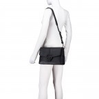 Umhängetasche Anett Saddle Bag Black, Farbe: schwarz, Marke: BOSS, EAN: 4063544844147, Abmessungen in cm: 29.3x20x10, Bild 6 von 8