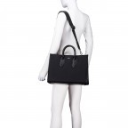 Handtasche Sandy Tote Bag Black, Farbe: schwarz, Marke: BOSS, EAN: 4063544844314, Abmessungen in cm: 36x27x14.5, Bild 5 von 7