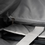 Rucksack New York Bruce erweiterbar Schwarz, Farbe: schwarz, Marke: Blackbeat, EAN: 4066727005274, Abmessungen in cm: 28.5x44x13.5, Bild 7 von 7