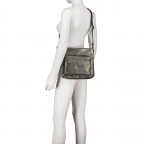 Umhängetasche Carly 14410 Dark Silver, Farbe: metallic, Marke: Suri Frey, EAN: 4056185208324, Abmessungen in cm: 28x26x6, Bild 5 von 7