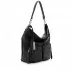 Beuteltasche Carly 14413 Black, Farbe: schwarz, Marke: Suri Frey, EAN: 4056185208430, Abmessungen in cm: 34.5x29.5x12, Bild 2 von 8