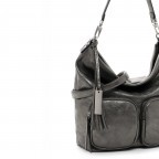 Beuteltasche Carly 14413 Dark Silver, Farbe: metallic, Marke: Suri Frey, EAN: 4056185208478, Abmessungen in cm: 34.5x29.5x12, Bild 8 von 8