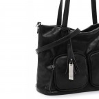 Shopper Carly 14415 Black, Farbe: schwarz, Marke: Suri Frey, EAN: 4056185208485, Abmessungen in cm: 38x28x14, Bild 8 von 8