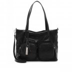 Shopper Carly 14415 Black, Farbe: schwarz, Marke: Suri Frey, EAN: 4056185208485, Abmessungen in cm: 38x28x14, Bild 1 von 8