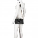 Handtasche Diadora M Black, Farbe: schwarz, Marke: AIGNER, EAN: 4055539585296, Abmessungen in cm: 23x16x10, Bild 4 von 6