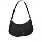 Umhängetasche Diadora Pochette XS Black, Farbe: schwarz, Marke: AIGNER, EAN: 4055539585371, Abmessungen in cm: 25x15x7, Bild 2 von 5
