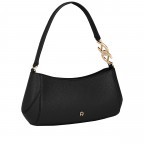 Umhängetasche Jerzy Pochette S Black, Farbe: schwarz, Marke: AIGNER, EAN: 4055539577680, Abmessungen in cm: 31x12x9, Bild 2 von 5