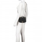 Umhängetasche Marcella XS Black, Farbe: schwarz, Marke: AIGNER, EAN: 4055539575723, Abmessungen in cm: 20x16x7, Bild 6 von 7