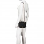 Umhängetasche Marcella XS Black, Farbe: schwarz, Marke: AIGNER, EAN: 4055539575723, Abmessungen in cm: 20x16x7, Bild 5 von 7