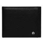 Geldbörse Theo mit herausnehmbaren Cardcase Black, Farbe: schwarz, Marke: AIGNER, EAN: 4055539580543, Abmessungen in cm: 11x8.5x2, Bild 1 von 4