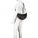 Beuteltasche Zita M Black Coloured, Farbe: schwarz, Marke: AIGNER, EAN: 4055539575525, Abmessungen in cm: 35x23x7.5, Bild 4 von 5